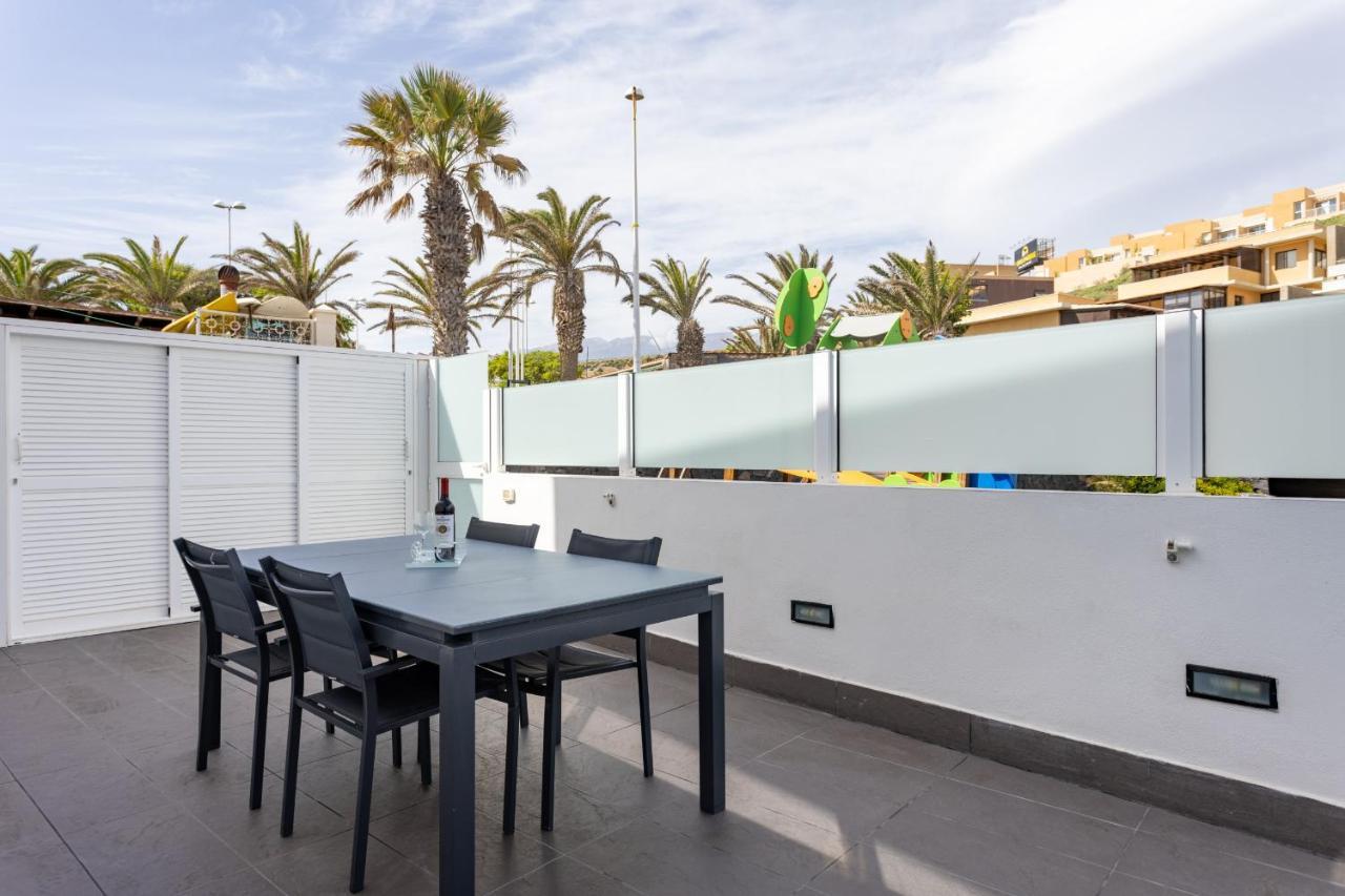 Luxury Frontline Poris De Abona Villa Exterior photo