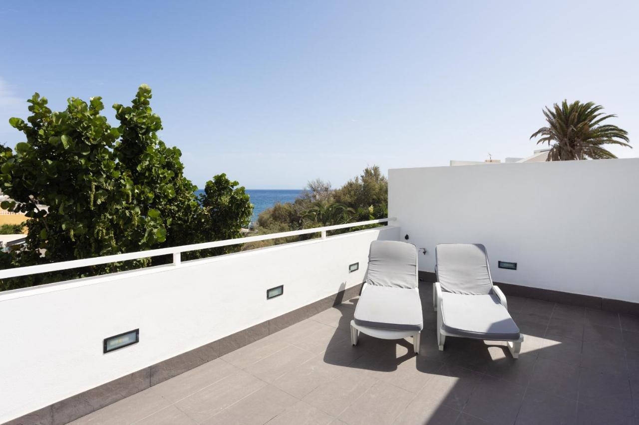 Luxury Frontline Poris De Abona Villa Exterior photo